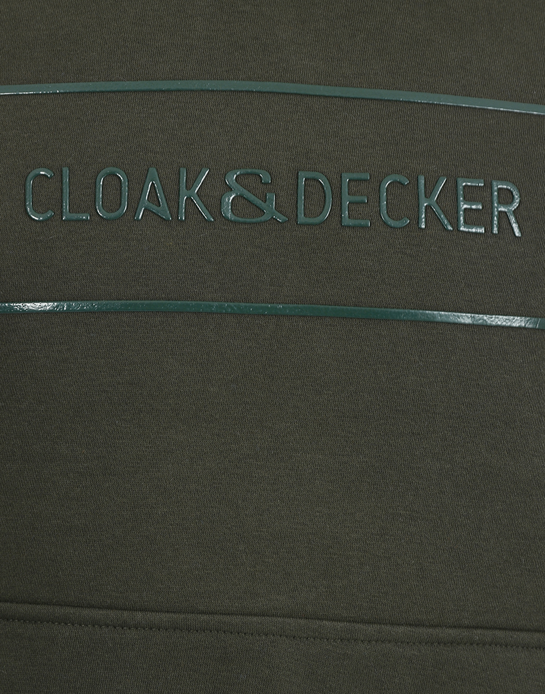 Cloak & Decker by Monte Carlo Men Printed Green Sweatshirt